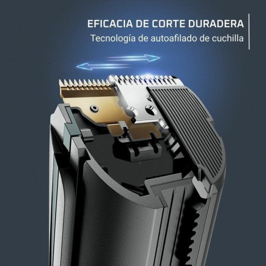 Tondeuse Homme Rowenta TN5224 Advancer sans Fil 29 Longueurs 120min 2 Sabots Turbo