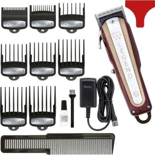Tondeuse Professionnelle Wahl Cordless Legend sans Fil 100min 9 Longueurs 12 Sabots Wedge
