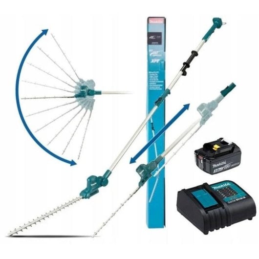 Tagliasiepi Makita DUN461WSF telescopico 46 cm batteria 18V verde