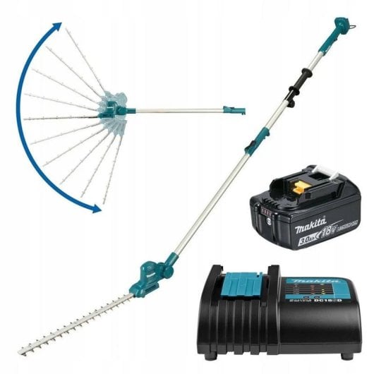 Tagliasiepi Makita DUN461WSF telescopico 46 cm batteria 18V verde