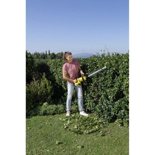 Cortasetos KÄRCHER HGE 18-50 Battery doppia lama 18V impugnatura rotante