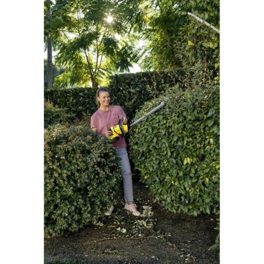 Cortasetos KÄRCHER HGE 18-50 Battery doppia lama 18V impugnatura rotante