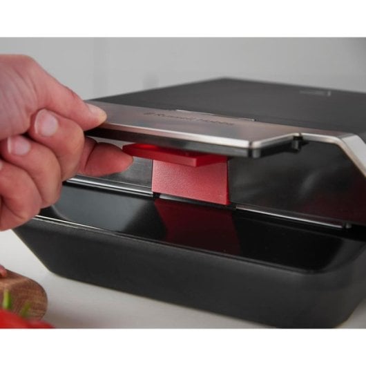 Sandwichmaker Russell Hobbs Easy Clean schwarz Edelstahl 750W Antihaft