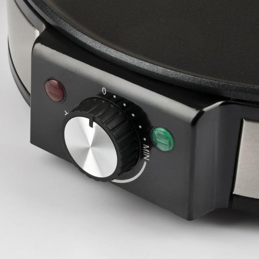 Crêpière G3Ferrari Profi-Crepe G1009800 Acier Inox 1200W 30cm