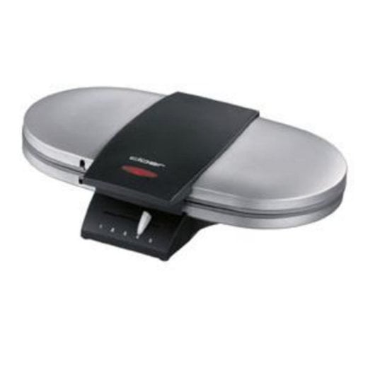 Gaufrier CLOER 1329 Inox 16,5 cm 1700 W contrôle température