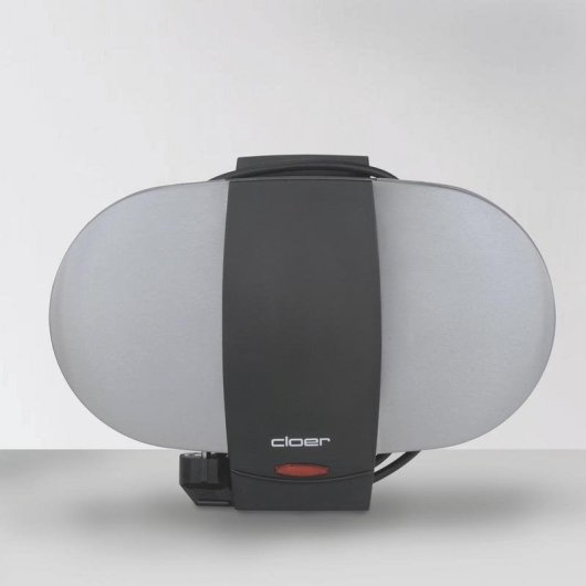 Gofrere Cloer 1329 Inox Doppelplatte Antihaft 1700 W Kabelaufwicklung