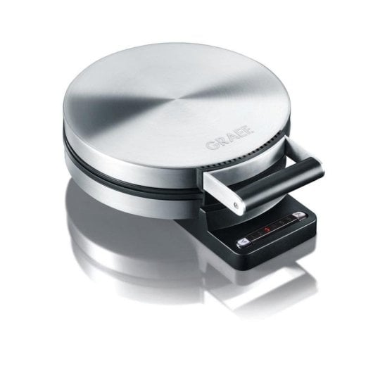 Gofrereisen GRAEF HE 80 Edelstahl 850 W Antihaft Temperaturregelung