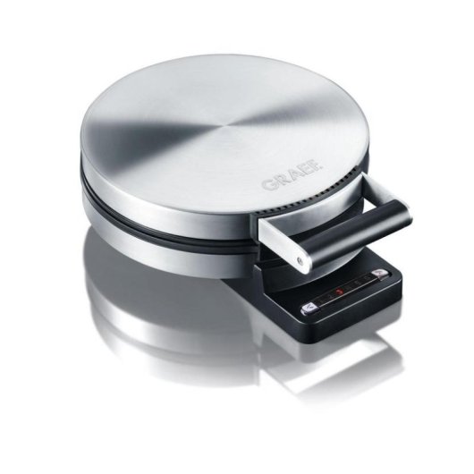 Gofrereisen GRAEF HE 80 Edelstahl 850 W Antihaft Temperaturregelung