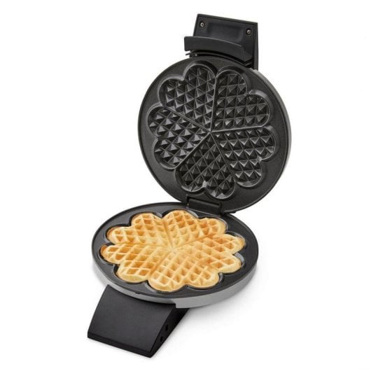 Gaufrier CLOER 1639SR Inox 5 coeurs 930W antiadhésif thermostat réglable