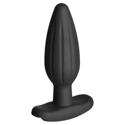 Plug anal ElectraStim EM3106 Silicona Negra 4 cm x 115 mm Bajo Ruido