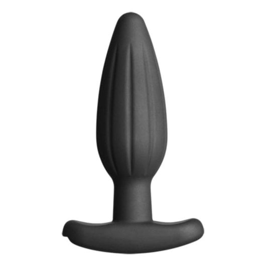 Plug anal ElectraStim EM3106 Silicona Negra 4 cm x 115 mm Bajo Ruido