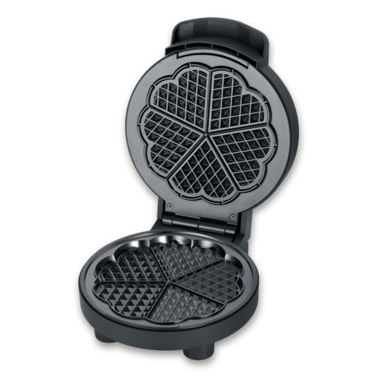 Gofrereisen SEVERIN WA 2116 Herzform Antihaft Thermostat 1000W Schwarz