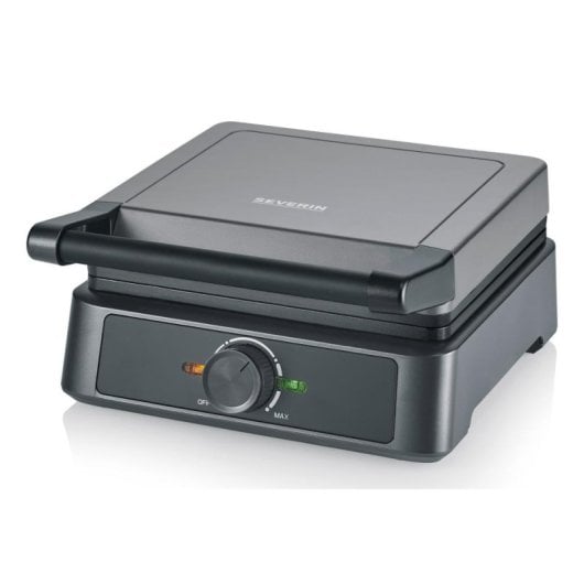 Gaufrier SEVERIN WA 2125 antiadhésif 1600 W plaque profonde noir
