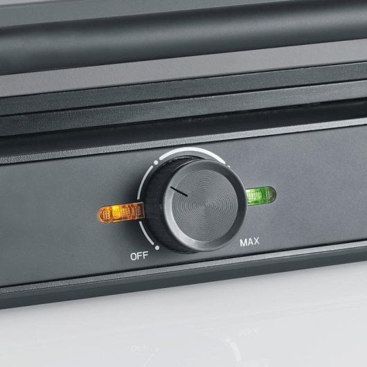 Gaufrier SEVERIN WA 2125 antiadhésif 1600 W plaque profonde noir