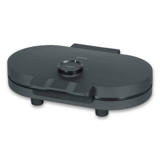 Gofrereisen SEVERIN WA 2118 2 Herz-Waffeln 1200W Antihaft Schwarz