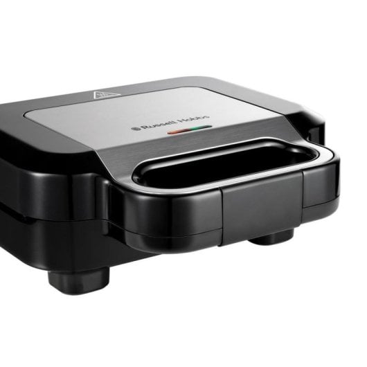 Sandwichmaker Russell Hobbs 26810-56 Schwarz Edelstahl 3-in-1 Antihaft 750 W