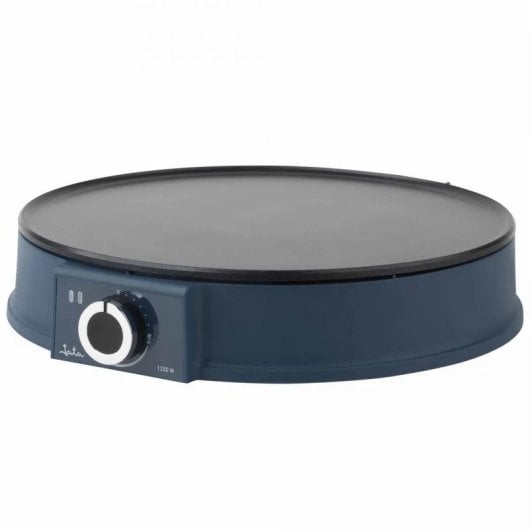 Crêpière JATA JECR1000 1200W 30cm contrôle rotatif noir bleu LCD