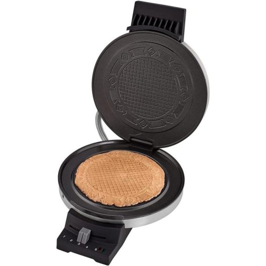 Gaufrier CLOER 289ESR Inox 800W Thermostat 5 positions revêtement antiadhésif