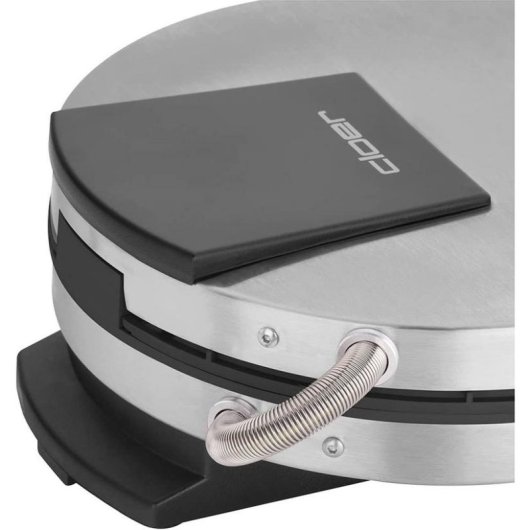 Gaufrier CLOER 289ESR Inox 800W Thermostat 5 positions revêtement antiadhésif