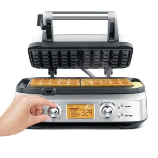 Gofreira SAGE the Smart Waffle Pro SWM620BSS4EEU1 2 waffles aço inoxidável controlo LED
