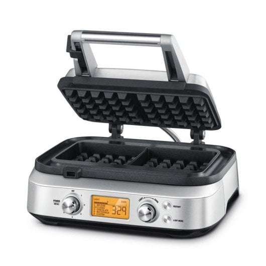Gofreira SAGE the Smart Waffle Pro SWM620BSS4EEU1 2 waffles aço inoxidável controlo LED