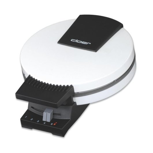 Gaufrier CLOER 171 Forme Coeur 930 W Antiadhésif Blanc