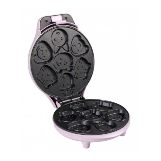 Machine à biscuits Bestron AAW700P 7 biscuits 700 W rose antiadhésive