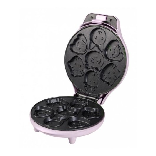 Machine à biscuits Bestron AAW700P 7 biscuits 700 W rose antiadhésive