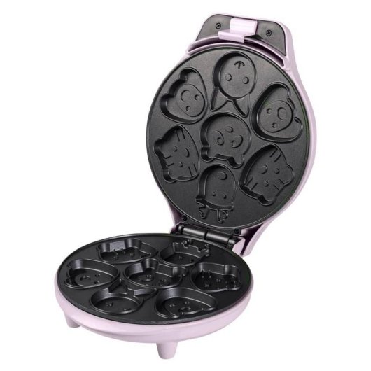 Machine à biscuits Bestron AAW700P 7 biscuits 700 W rose antiadhésive
