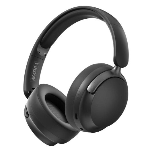Écouteurs Akashi ALTHDBTBLK sans fil Bluetooth 5.4 Stéréo Noir