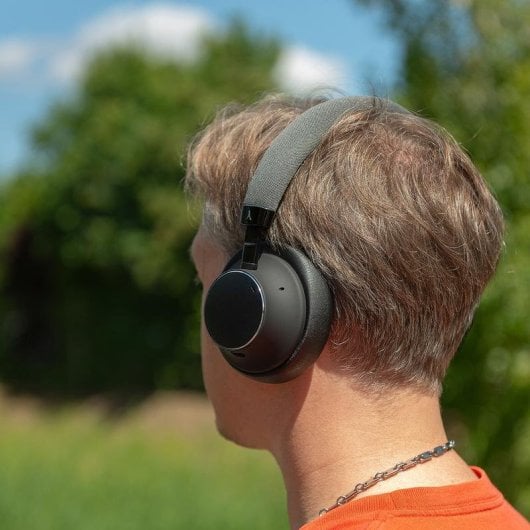 Auriculares Akashi ALTHDANCALBLK Inalámbricos Bluetooth Cancelación de Ruido Micrófono Negro