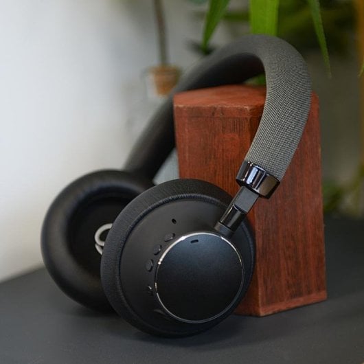 Auriculares Akashi ALTHDANCALBLK Inalámbricos Bluetooth Cancelación de Ruido Micrófono Negro