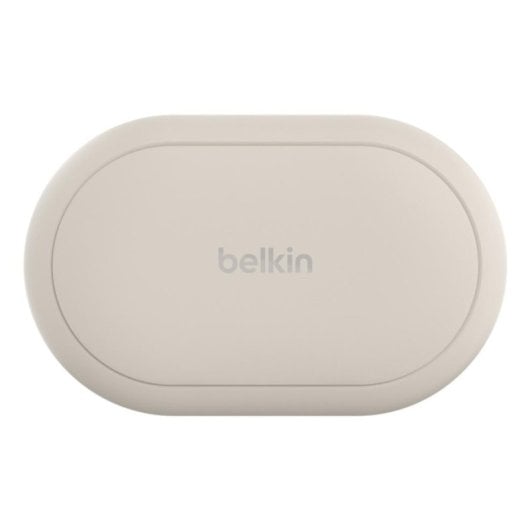 Ecouteurs Belkin SoundForm ClearFit sans fil Bluetooth avec annulation de bruit, sport, résistant IPX5, couleur sable