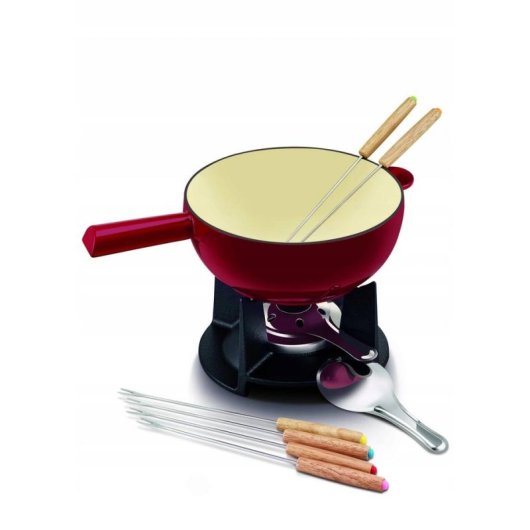 Jeu à fondue BEKA 16304204 1,8 L fonte antiadhésive rouge 6 personnes
