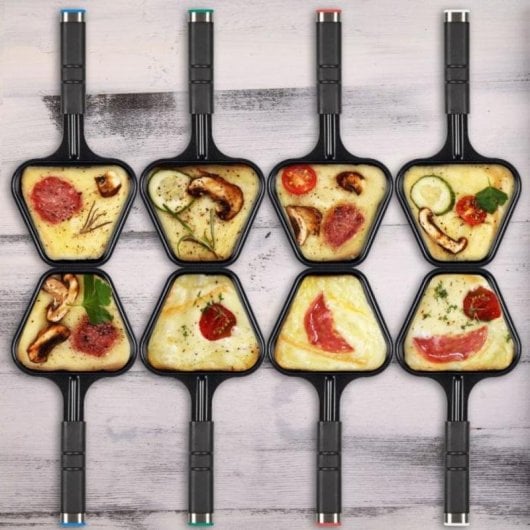 Fondue ProfiCook PC-RG/FD Edelstahl 1900 W 8 Personen Antihaft Rund