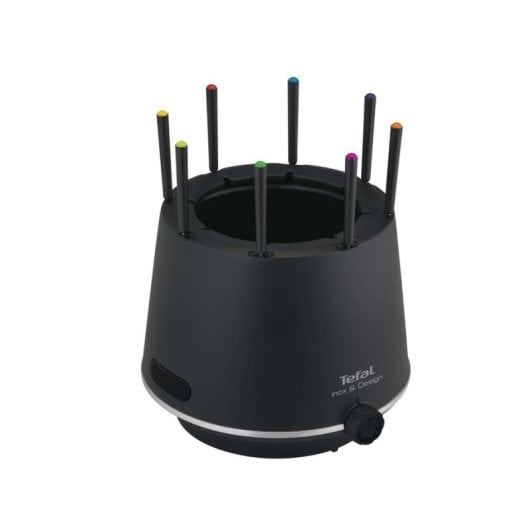 Fondue TEFAL EF2658 inox 8 personnes thermostat antiadhésif 800W