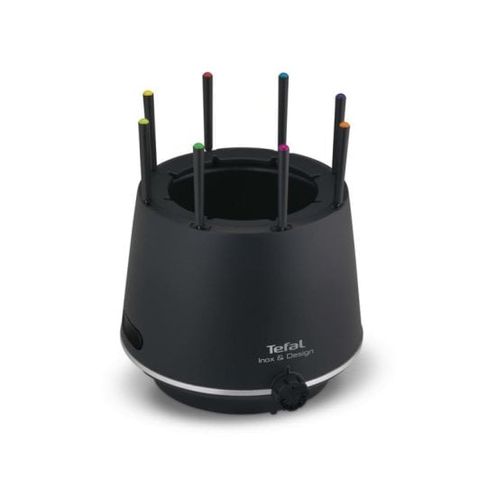 Fondue TEFAL EF2658 inox 8 personnes thermostat antiadhésif 800W