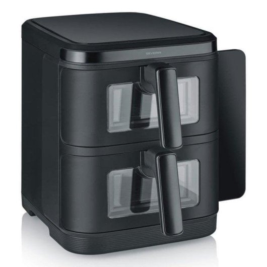 Airfryer Severin FR 2468 Double Panier 11L 2800W Écran Tactile Fenêtre
