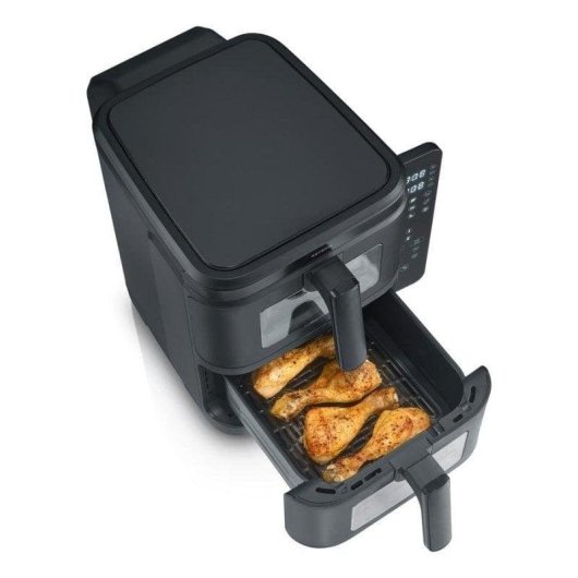 Airfryer Severin FR 2468 Double Panier 11L 2800W Écran Tactile Fenêtre