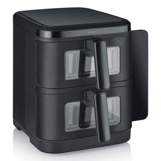Airfryer Severin FR 2468 Double Panier 11L 2800W Écran Tactile Fenêtre