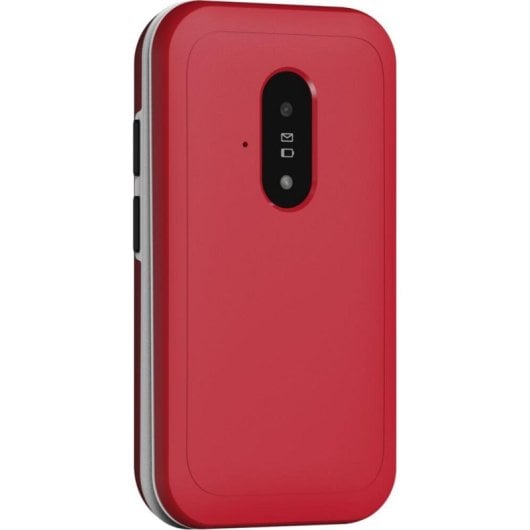 Telefono Doro Leva E22 Rosso Bianco 4G LTE 2.8" Bluetooth Tasti Grandi