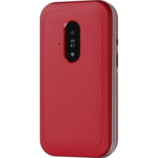 Telefono Doro Leva E22 Rosso Bianco 4G LTE 2.8" Bluetooth Tasti Grandi