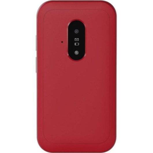 Telefono Doro Leva E22 Rosso Bianco 4G LTE 2.8" Bluetooth Tasti Grandi
