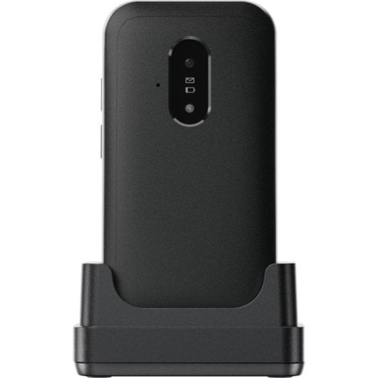 Doro Leva E22 4G 2,8" Telefono a conchiglia con base di ricarica Nero