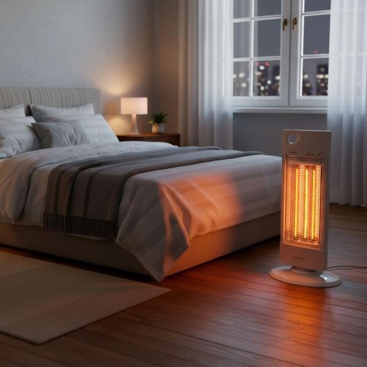 Calefactor Termoventilador Melchioni 158640043 1000W Oscilante Silencioso