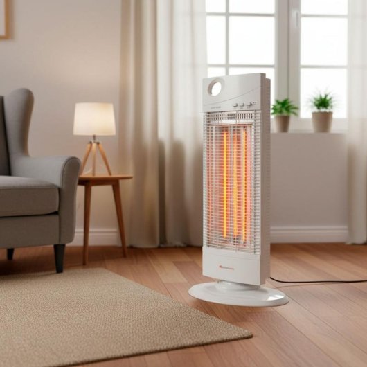 Calefactor Termoventilador Melchioni 158640043 1000W Oscilante Silencioso