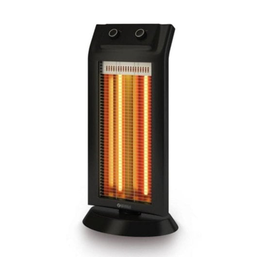 Calefactor Infrarrojo Olimpia Splendid 99579 1100W Oscilante Negro Interior