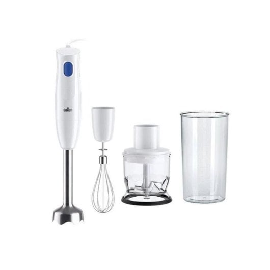 Frullatore a immersione Braun MultiQuick 1 MQ10.202M WH 450W 0,6L Bianco acciaio inox