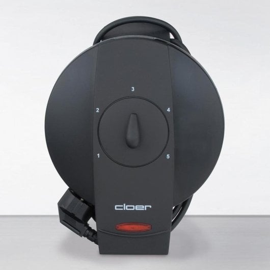 Gaufrier CLOER 1620 Antiadhésif Noir Contrôle Manuel 930 W 16,5 cm