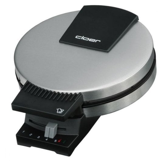 Gaufrier CLOER 189 Inox Forme Cœur 930 W Acier Inoxydable